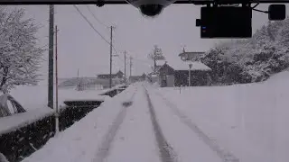 4K 自動運転バス ミコぴょん号 新潟県 弥彦村役場 ⇔ 井田 2026-01-24 車両名 MiCa ミカ