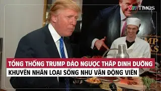 Tổng thống Trump đảo ngược tháp dinh dưỡng, khuyên nhân loại sống như vận động viên | VTV Times
