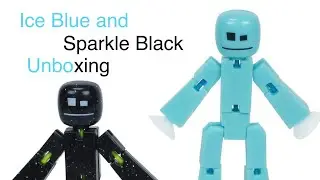 Ice Blue and Sparkle Black Unboxing! | #stikbot