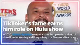Apodaca has parlayed his internet fame into a guest spot on Hulu's 