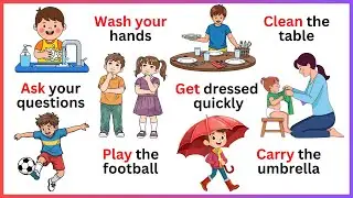 Speak English With Kids | 200 Daily English Sentences | Easy Spoken English Practice
