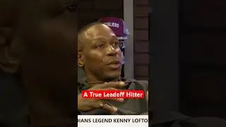 #clevelandindians legend Kenny Lofton on being a leadoff hitter. #mlb #baseball #guardians #shorts