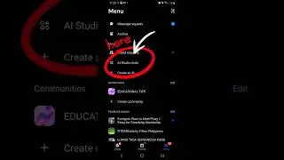 MESSENGER AI STUDIO CHAT NEW UPDATE 2025 HOW AI WORKS #howto #ai #aistudio #newupdate #shorts