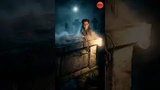 Hunted in the Cemetery at Midnight | Shadows and Ghostly Secrets  #Darkness #shorts  #3danimation