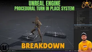 UE5 | Procedural Turn In Place System | Tutorial | ProjectFiles