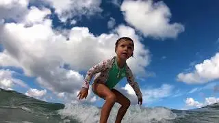 4 year old surfer girl from the Gold Coast - Kalanni Joyce