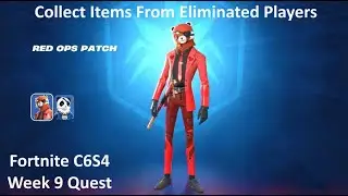 Collect Items From Eliminated Players Fortnite Week 9 Quest