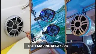 7 Best Marine Speakers for 2025! Sound Quality on the Water