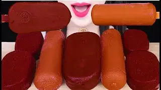ASMR DARK CHOCOLATE ICE CREAM *MAGNUM ICE CREAM* CRUNCHY CHOCOLATE 다크 초콜릿 아이스크림 먹방 JANE ASMR 제인