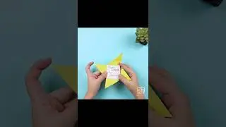 Easy Origami Paper Square Envelope | DIY Menko Craft | 92Crafts.