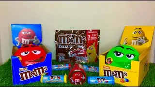 M&M's Super New Collection Candy Unboxing!