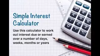 Python Simple Interest Calculator (Stempedia Classes)