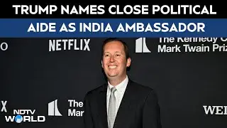 New US Ambassador To India | Trump Names Close Political Aide Sergio Gor As India Ambassador