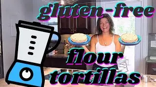 How To Make Gluten & Dairy Free Flour Tortillas or Flatbreads 🌮 - Gluten Free Bread Recipe