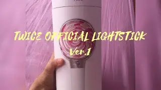 TWICE OFFICIAL LIGHTSTICK // UNBOXING