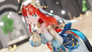 【Genshin impact/原神MMD】Booo! 【ニィロウ/Nilou】