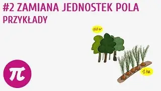 Zamiana jednostek pola - przykłady #2 [ Pola figur ]