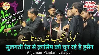 KOI NASHEEB ME ROTA HAI | Anjuman Panjatani Jalalpur Noha | 25 Safar Shabbedari Ghosi 2025 | 