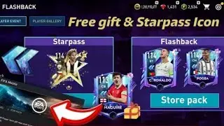 FREE GIFT PACK FLASHBACK!! 114 OVR RONALDO FIFA MOBILE 23 | STARPASS ICON FIFA MOBILE