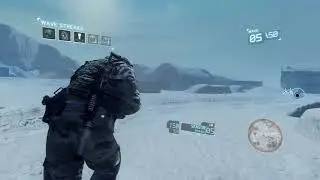 Mission 8 Arctic Base Waves 1 - 10 Veteran Ghost Recon Future Soldier Guerrilla Mode