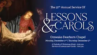 37th Annual Service of Lessons & Carols at Catawba College