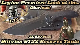 Премьера Legion: обзор Sitivien ST32 Recurve Tanto из стали AUS10