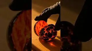ASMR Glass Ball Cutting  Crystal Clear Satisfying Sounds | Relaxing & Sleep Trigger#shorts #asmr