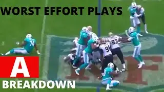NFL &middot; Worst Effort Plays &middot; Highlights