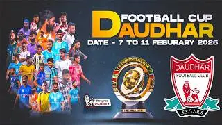 [LIVE] Daudhar (Moga) Football Tournament (09 Feb 2026)