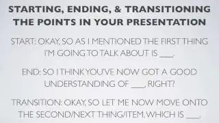 [EXPRESSION, VIDEO] A review of all the presentation expressions to date