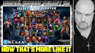 ПОТРЯСАЮЩЕ! Экран выбора персонажей в Mortal Kombat Trilogy HD выглядит НЕВЕРОЯТНО!