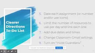 Organizing Your Elementary Google Classroom - Phase 2 Part 1