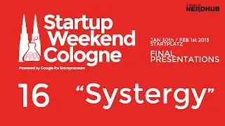 Startup Weekend Cologne 2015 - Final Pitches - 16 - Systergy #SWCologne