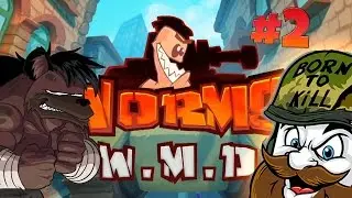 CharminEXSoft & Laphin Hyena | WORMS W.M.D. #2 [Livestream]