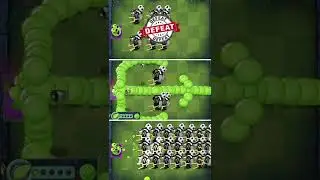 PvZ 2 | Who Will Win? |  Three Peater Using Other Projectile | PvZ 2 9.8.1 | #1 #shorts