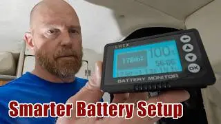 Rewiring My Boat: Sparks Fly, Dual Battery Upgrade & Monitor Install