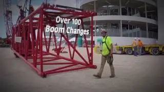 Maxim Crane at Sun Life Stadium