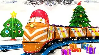 Christmas Train - Santa Train Choo Choo - Big Thomas Christmas Train Toy Factory