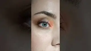 Neon inner corner to spice up a neutral look #makeup #eyeshadow #neon #eyelook #tutorial