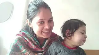 Must watch baby bonding with father and mother #cutebaby #vlogs #bhojpurisong #food #funny 