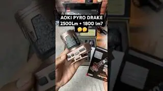 AOKI PYRO DRAKE &bull; 2500 LM 5000 mAh &bull;BISAKAH JADI SENTER ZOOM PALING TERANG DAN TAHAN LAMA TAHUN INI?