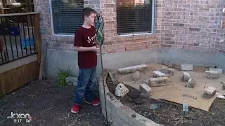 Young Austinite's sustainable gardening