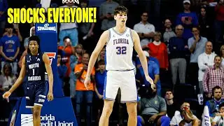 7'9 Olivier Rioux SHOCKS Everyone&hellip; His First Real College Moment Changes EVERYTHING
