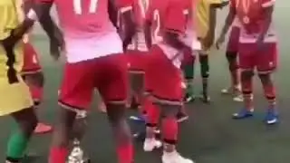 Harambee Starlets victory dance after winning CECAFA 2019