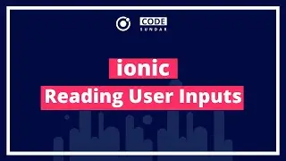 Ionic Inputs (ion-input, ion-select, ion-radio) Tutorial with example - codesundar