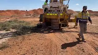 Arckaringa Basin/Coober Pedy Project 5 - Hole 2 - Starting off