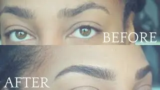 AFFORDABLE & NATURAL EYEBROW TUTORIAL