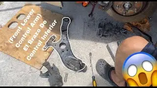 2014 Toyota Sienna: cambiar el brazo de control inferior (front lower control arm)