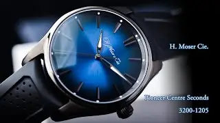 深海之藍，極簡之力｜亨利慕時開拓者煙薰藍先鋒之作 H. Moser Cie. Pioneer Centre Seconds 3200-1205