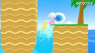 Super Bunny Man Speedrun (Co-op) - Level 34 in 00:00:07,79